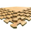 Tatami Puzzle 1cm 60x60cm - Pack 4 uds - Detalle Pieza Imitación parquet