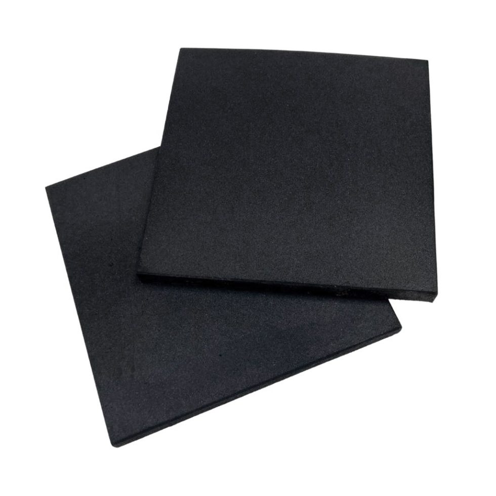 Carreau en caoutchouc 1,5cm 50x50cm - Carreaux