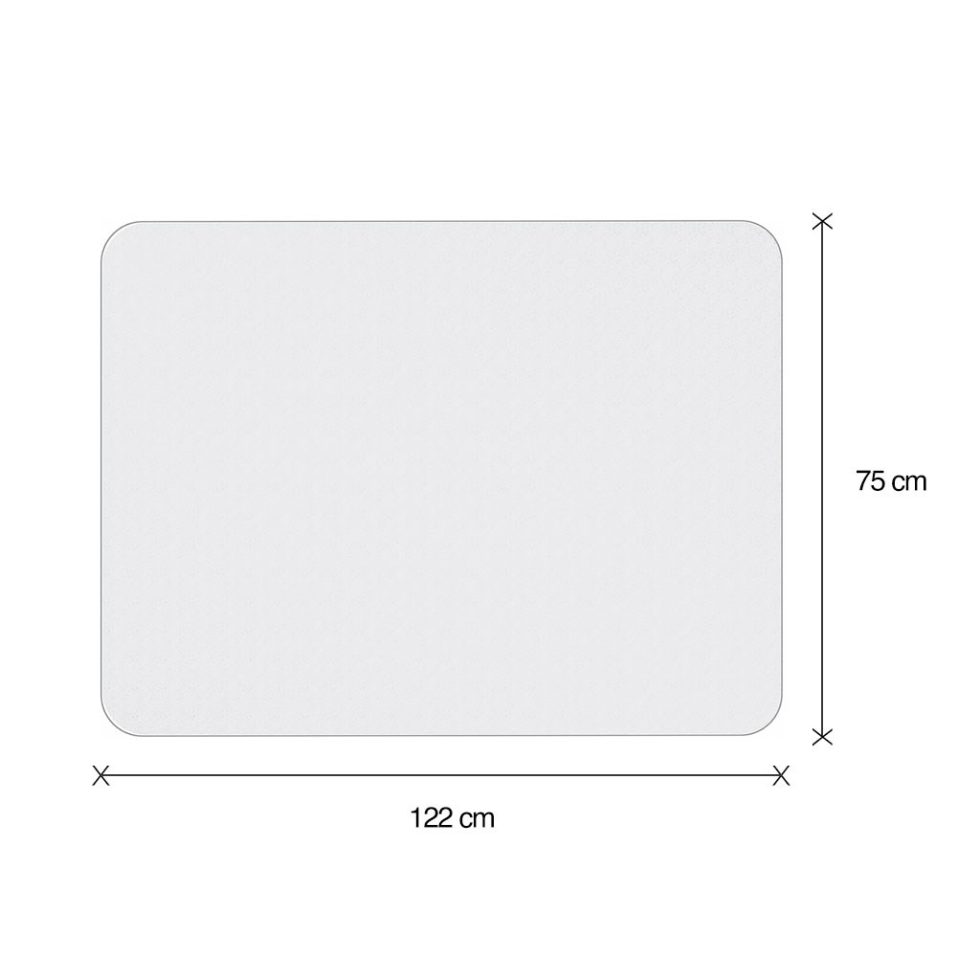 Alfombrilla Protectora PVC Transparente para Hogar y Oficina - Medidas