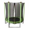 Cama Elástica con Red 140cm - Verde