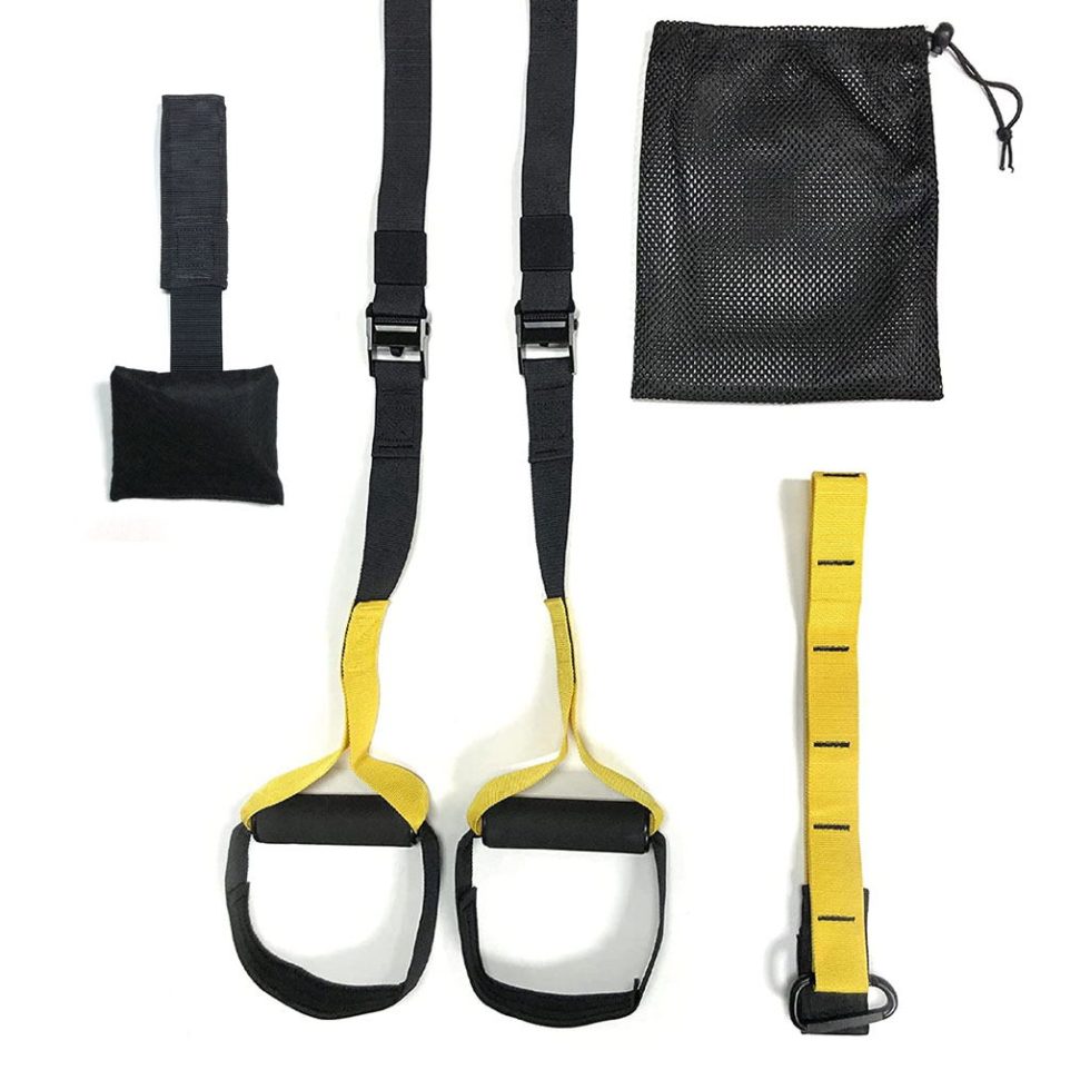 Correas de Suspensión tipo TRX - Amarillo