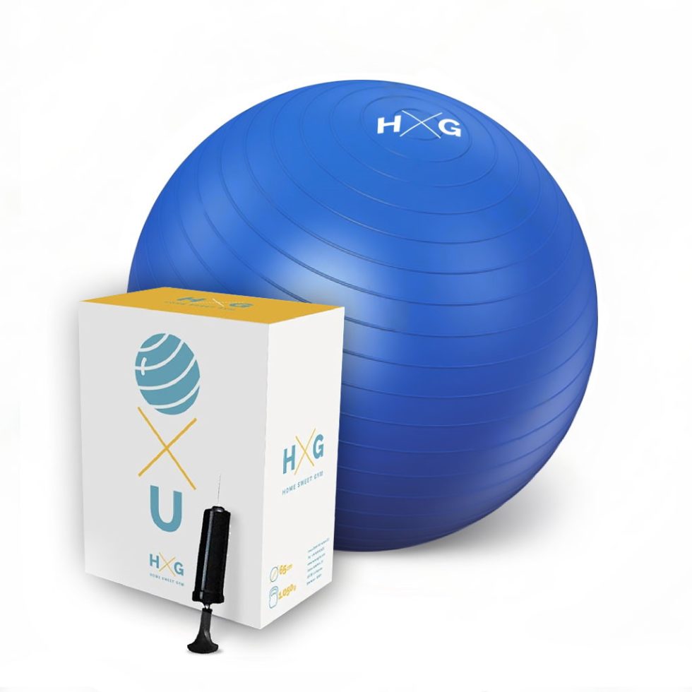 Fitball 65cm + gonfleur | Ballon de Pilates et Yoga - Détail