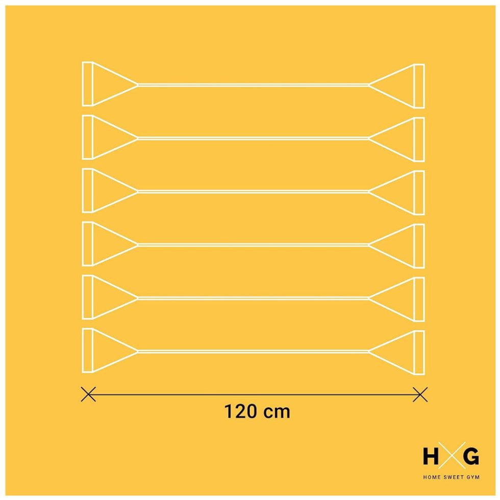 Kit Multiresistência : Borrachas de Resistência - Medidas