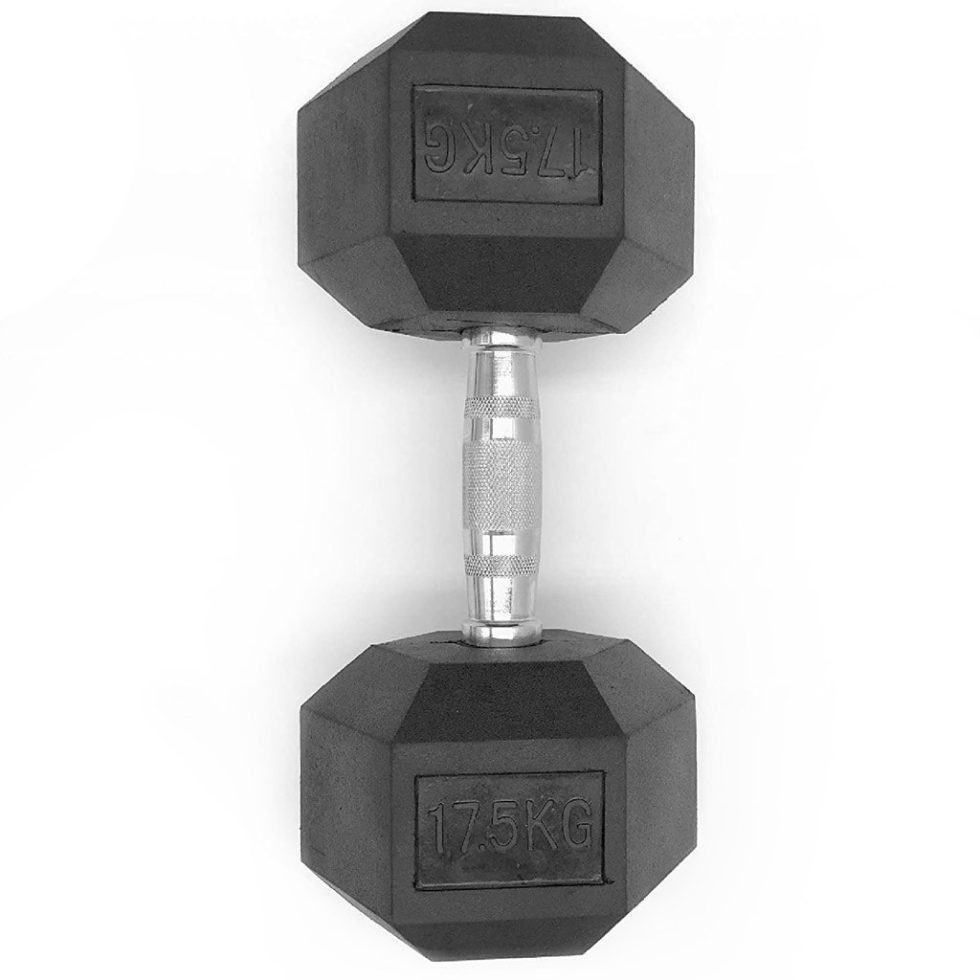 Haltere hexagonal 17,5kgs - 1pc - Detalhe da unidade