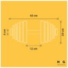 Haltere ajustável de 2kgs a 24kgs - 1pc - Tamanhos