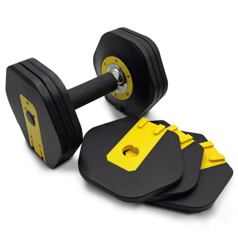 Haltère réglable de 2kgs à 12kgs - 1pc - Detail Loose Discs