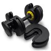 Haltere ajustável de 3,5kgs a 32kgs - 1pc - Detalhe discos soltos