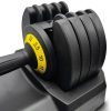 Haltere ajustável de 3,5kgs a 32kgs - 1pc - Sistema de bloqueio de detalhes