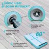AirTrack 300x100x20cm Colchoneta Inflable, color Azul | Pasos de Uso e Inflado