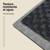 Tatami Puzzle 2,5cm 100x100cm - Superficie Antideslizante F, reversible Gris/Negro | Resistencia al Agua