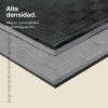 Tatami Puzzle 2cm 100x100cm - Superficie Antideslizante F, reversible Gris/Negro | Alta Densidad