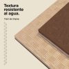 Tatami Puzzle 2cm 100x100cm - Superficie Antideslizante F, reversible Marrón/Beige | Resistencia al Agua