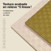 Tatami Puzzle 2cm 100x100cm - Superficie Antideslizante F, reversible Verde/Blanco | Textura Antideslizante