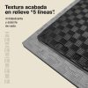 Tatami Puzzle 4cm 100x100cm - Superficie Antideslizante F, reversible Gris/Negro | Textura Antideslizante