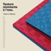 Tatami Puzzle 2cm 100x100cm - Surface antidérapante F, réversible Bleu/Rouge | Résistant à l'eau