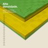 Puzzle Tatami 2,5cm 100x100cm - Superfície antiderrapante F, reversível Amarelo/Verde | Alta densidade