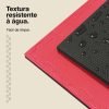 Puzzle Tatami 2cm 100x100cm - Superfície antiderrapante T, reversível Preto/Vermelho | Résistance à l'eau