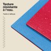 Tatami Puzzle 2,5cm 100x100cm - Surface antidérapante T, réversible Bleu/Rouge | Résistance à l'eau
