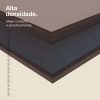 Tatami Puzzle 4cm 100x100cm - Superficie Antideslizante T, reversible Gris/Negro | Alta Densidad