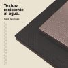 Tatami Puzzle 4cm 100x100cm - Superficie Antideslizante T, reversible Gris/Negro | Resistencia al Agua